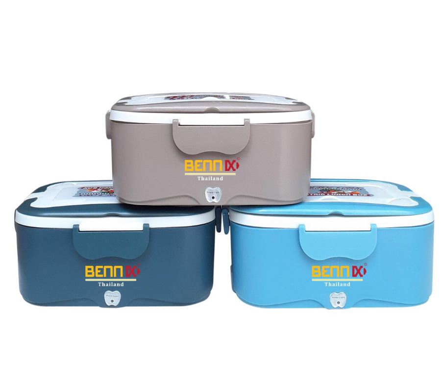 Hộp cơm cắm điện Bennix BN-88I, 3 màu lựa chọn
