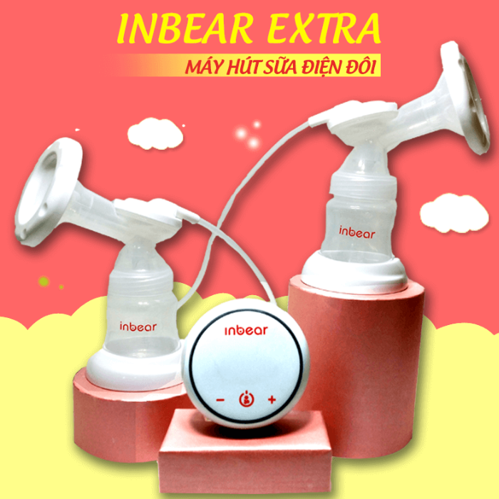Máy hút sữa điện đôi Inbear Extra IBE-9100