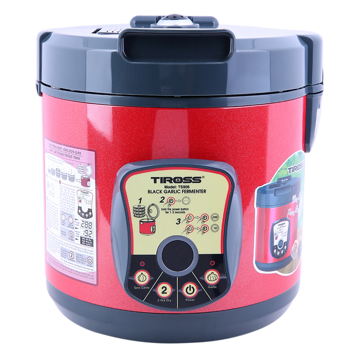 Máy làm tỏi đen TIROSS TS908, bảo hành chính hãng