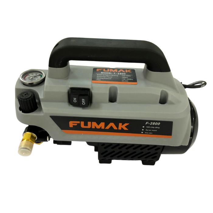 Máy rửa xe gia đình Fumak F2800, Bảo hành 18 tháng, đổi trả 7 ngày