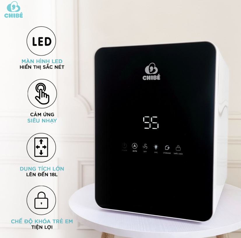 Máy tiệt trùng sấy khô UV Chibé CB08