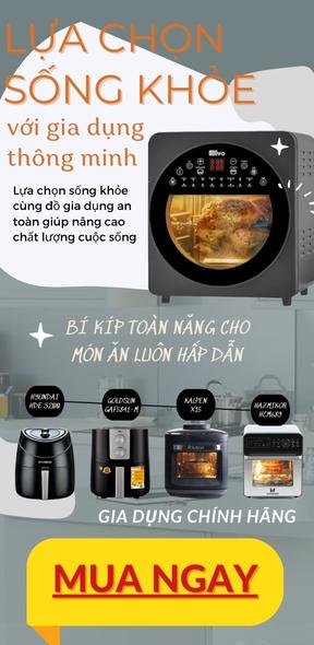 NỒI CHIÊN KHÔNG DẦU - LÒ NƯỚNG
